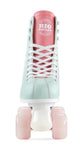 RIO ROLLER SCRIPT Roller Skate Teal and Coral