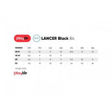 Playlife Lancer Black 84 Mens Roller Blade - Powerslide